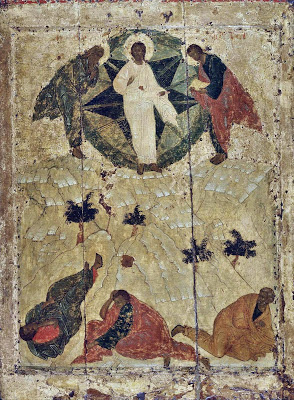 Transfiguration, Rublev, ca 1405, The Kremlin, Moscow